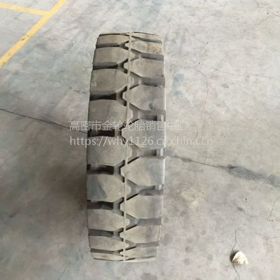 現貨供應 8.25-15實心平板拖車輪胎，廠家三包，品質保障助力工程機械高效運行